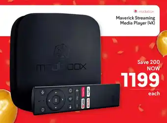 Makro Mediabox Maverick Streaming Media Player 4K offer