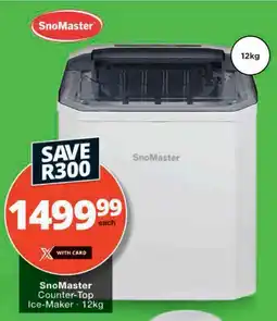 Checkers Hyper SnoMaster Counter-Top Ice-Maker offer
