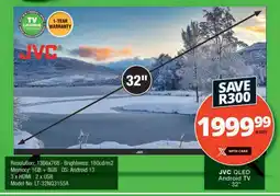 Checkers Hyper JVC 32" QLED Android TV offer