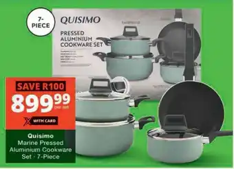 Checkers Hyper Quisimo Marine Pressed Aluminium Cookware Set offer