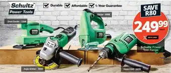 Checkers Hyper Schultz Power Tool Range offer