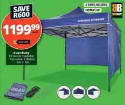 Checkers Hyper BushBaby Explorer Gazebo offer