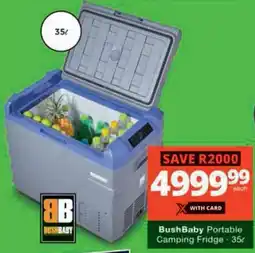Checkers Hyper BushBaby Portable Camping Fridge offer