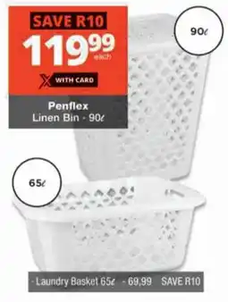 Checkers Hyper Penflex Linen Bin offer