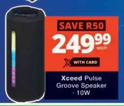 Checkers Hyper Xceed Pulse Groove Speaker offer