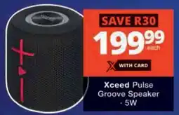 Checkers Hyper Xceed Pulse Groove Speaker offer