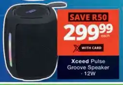 Checkers Hyper Xceed Pulse Groove Speaker offer