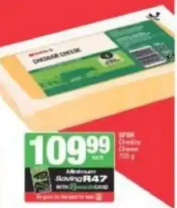 Spar SPAR Cheddar Cheese offer