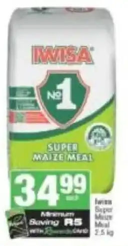 Spar Iwisa Super Maize Meal offer