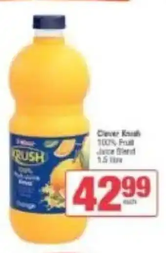Spar Clover Krush 100% Fruit Juice Blend offer