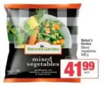 Spar Nature's Garden Mixed Vegetables offer
