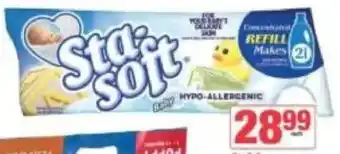 Spar Sta-Soft Fabric Softener Refill Assorted offer