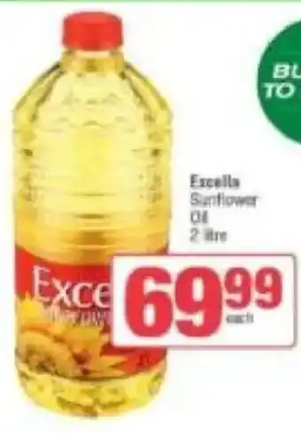 Spar Excella Sunflower Oil offer