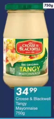 President Hyper Crosse & Blackwell Tangy Mayonnaise offer