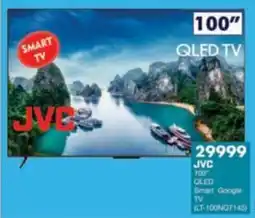 President Hyper JVC 100" QLED Smart Google TV offer