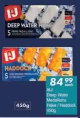 President Hyper I&J Deep Water Medalions Hake/ Haddock offer