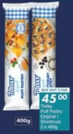 President Hyper Today Puff Pastry Original/ Shortcrust offer