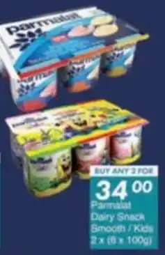 President Hyper Parmalat Dairy Snack Smooth/ Kids offer