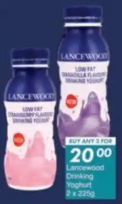 President Hyper Lancewood Drinking Yoghurt offer