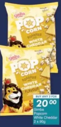 President Hyper Simba Popcorn White Cheddar offer