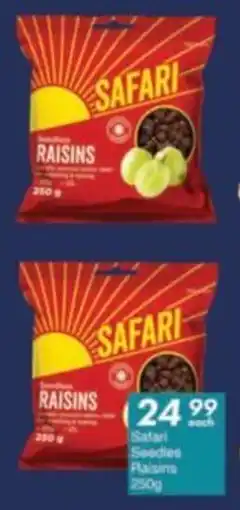 President Hyper Safari Seedles Raisins offer
