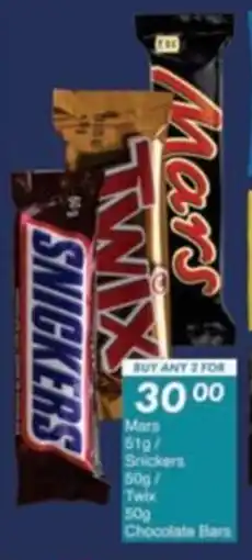 President Hyper Mars/ Snickers/ Twix Chocolate Bars offer