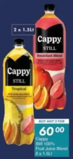 President Hyper Cappy Still 100% Fruit Juice Bland offer