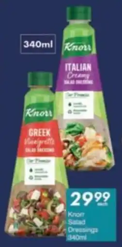 President Hyper Knorr Salad Dressings offer