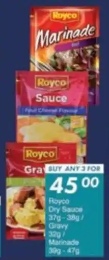 President Hyper Royco Dry Sauce/ Gravy/ Marinade offer