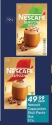 President Hyper Nescafe Cappuccino Stick Packs Box offer