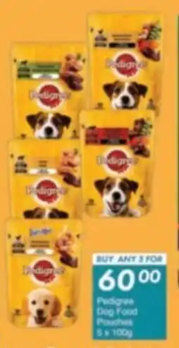 President Hyper Pedigree Dog Food Pouches offer