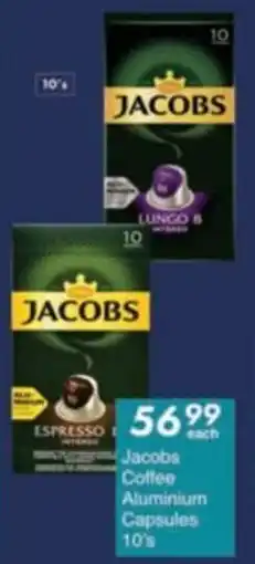 President Hyper Jacobs Coffee Aluminium Capsules offer