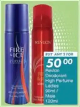 President Hyper Revlon Deodorant High Perfume Ladies/ Male offer