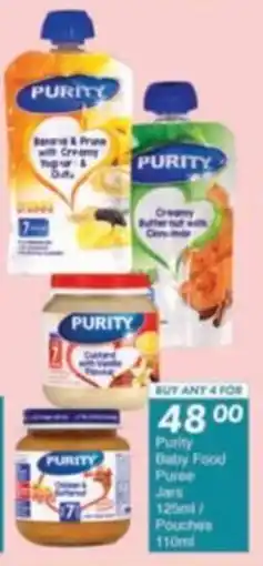 President Hyper Purity Baby Food Puree Jars/ Pouches offer