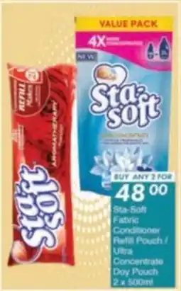President Hyper Sta-Soft Fabric Conditioner Refill Pouch/ Ultra Concentrate Doy Pouch offer