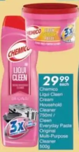 President Hyper Chemico Liqui Cleen Cream Household Cleaner/ Cleen Everyday Paste Original Multi-Purpose Cleaner offer