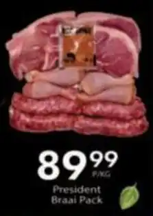 President Hyper President Braai Pack offer