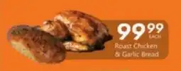 President Hyper Roast Chicken & Garlic Bread offer