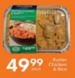 President Hyper Butter Chicken & Rice offer