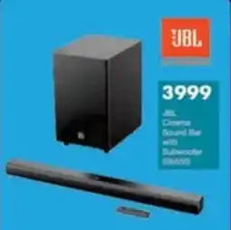 President Hyper JBL Cinema Sound Bar with Subwoofer offer