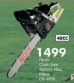 President Hyper Ryobi Chain Saw offer