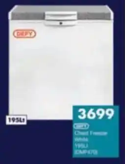 President Hyper Defy Chest Freezer White offer
