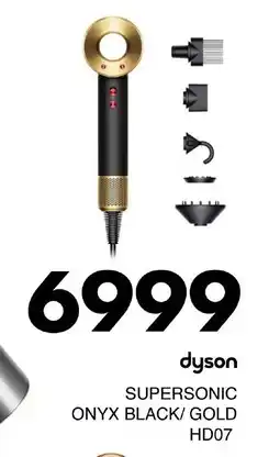 Save Hyper Dyson Supersonic Onyx Black/ Gold offer