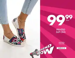 Save Hyper Printed Slip Ons offer