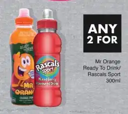Save Hyper Mr. Orange Ready To Drink/ Rascals Sport offer