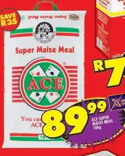 Shoprite ACE Super Maize Meal 10kg offer