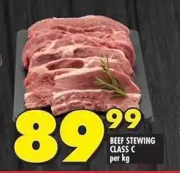 Shoprite BEEF STEWING CLASS C offer