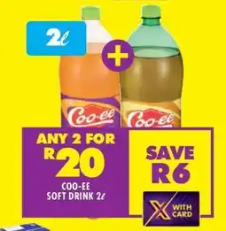 Shoprite Coo-ee Soft Drink 2L offer