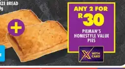 Shoprite PIEMAN'S HOMESTYLE VALUE PIES offer