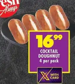 Shoprite COCKTAIL DOUGHNUT offer